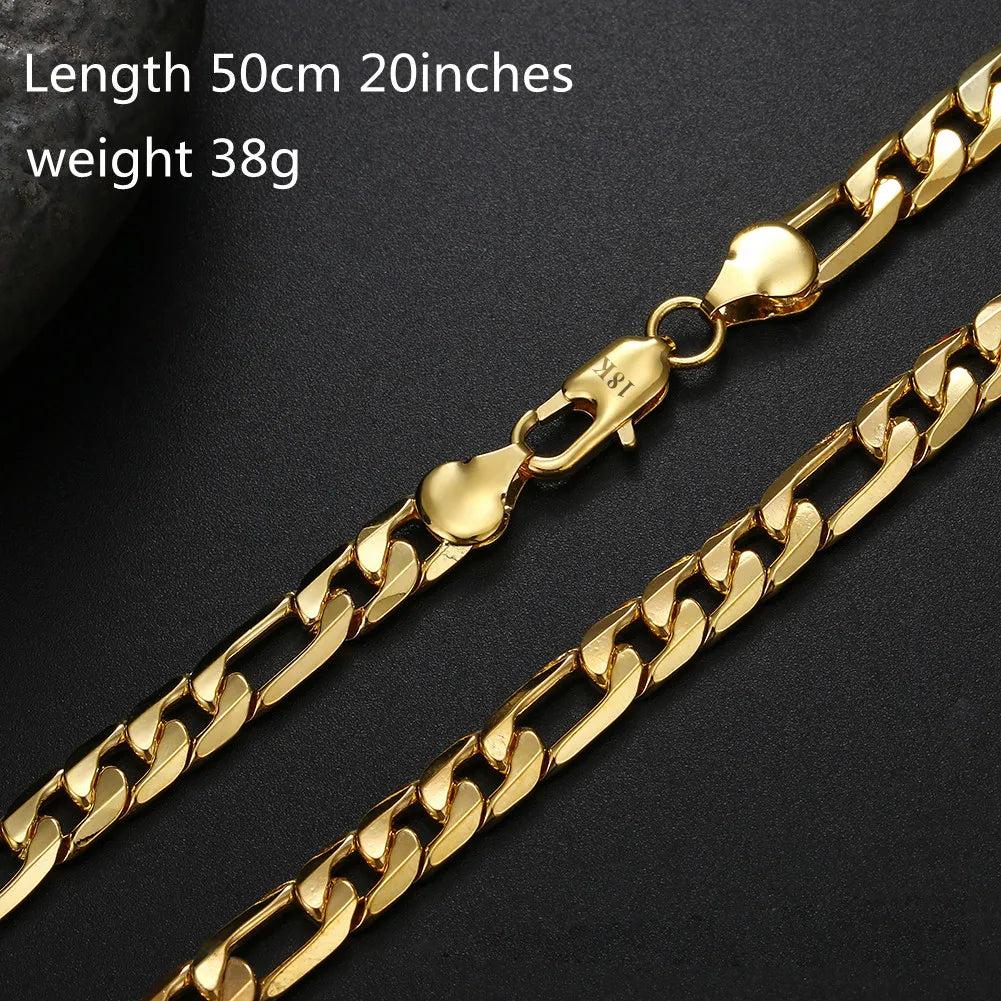 Classic 18K Plated Gold Chain